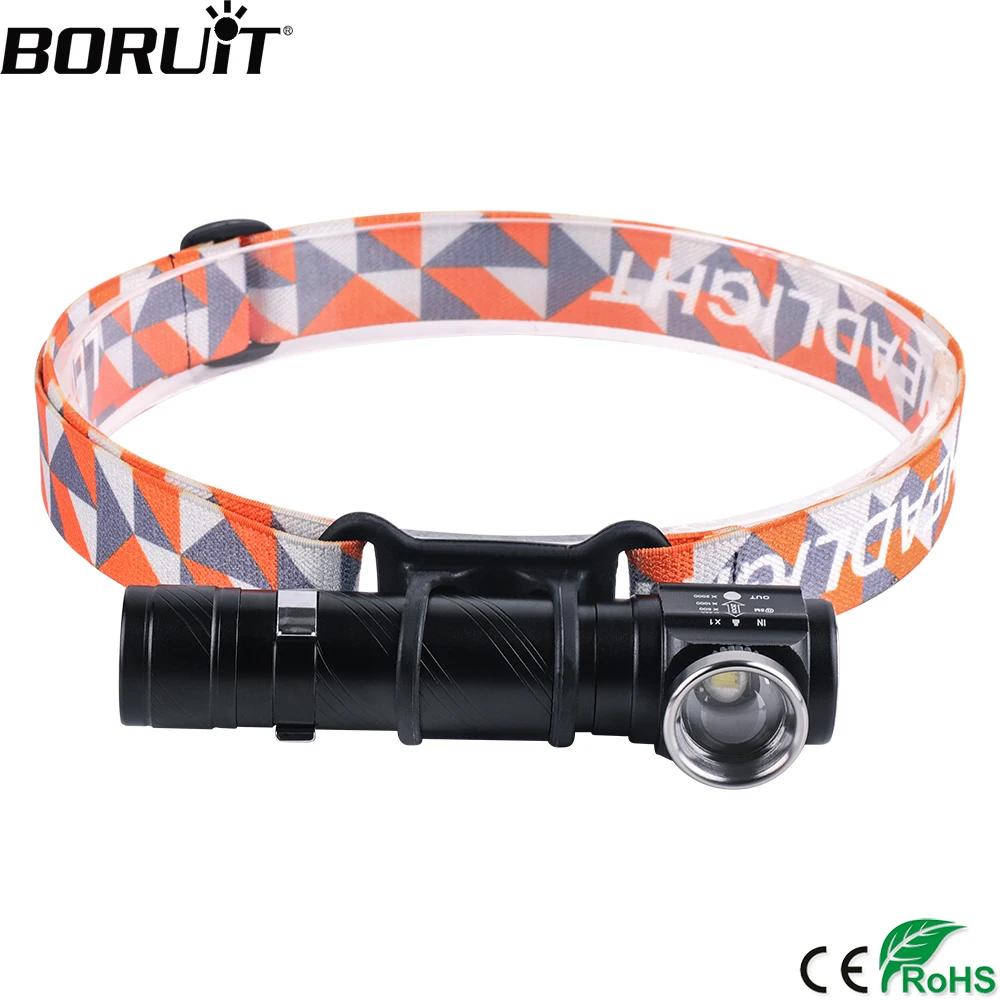 BORUiT RJ-1190 LED 工  4  Ʈ, USB , 18650 ׳ƽ  ġ, ķ  